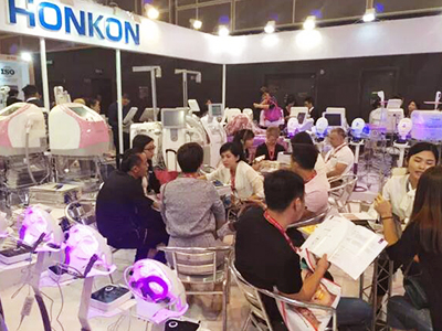 北京宏強香港亞太美容展盛況直播